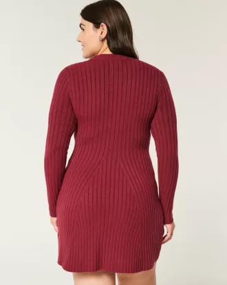 Ribbed Skater Mini Sweater Dress,Ribbed Skater Mini Sweater Dress Ribbed Skater Mini Sweater Dress,Ribbed Skater Mini Sweater Dress