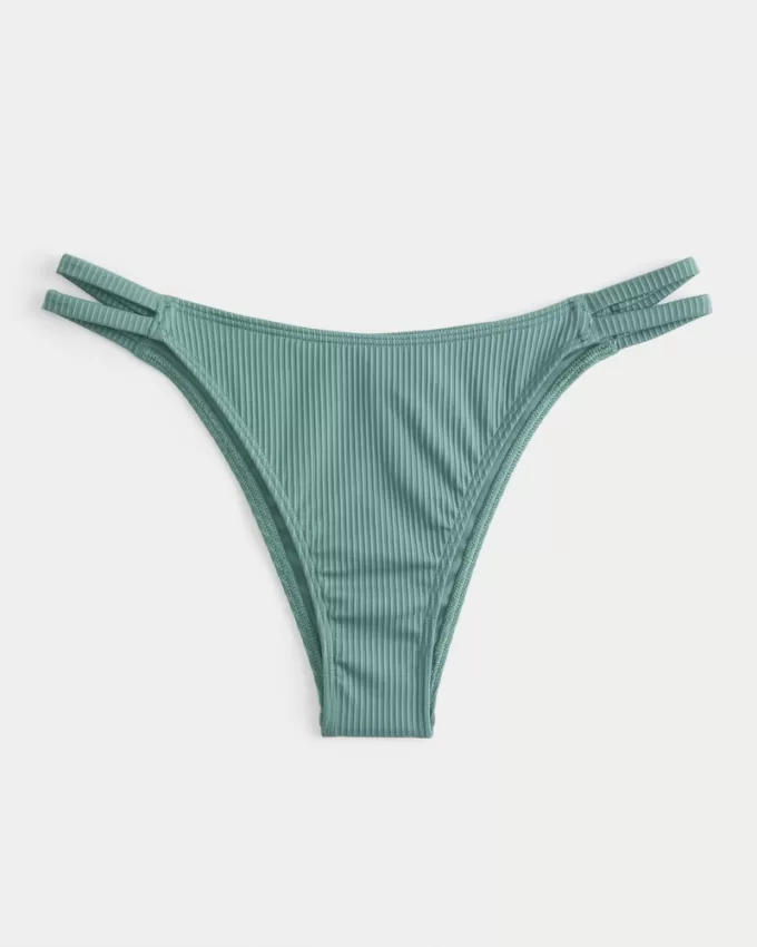 Ribbed Strappy High-Leg Cheekiest Bikini Bottom,Ribbed Strappy High-Leg Cheekiest Bikini Bottom Ribbed Strappy High-Leg Cheekiest Bikini Bottom,Ribbed Strappy High-Leg Cheekiest Bikini Bottom