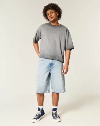 Ripped Light Wash Super Baggy Denim Shorts,Ripped Light Wash Super Baggy Denim Shorts Ripped Light Wash Super Baggy Denim Shorts,Ripped Light Wash Super Baggy Denim Shorts