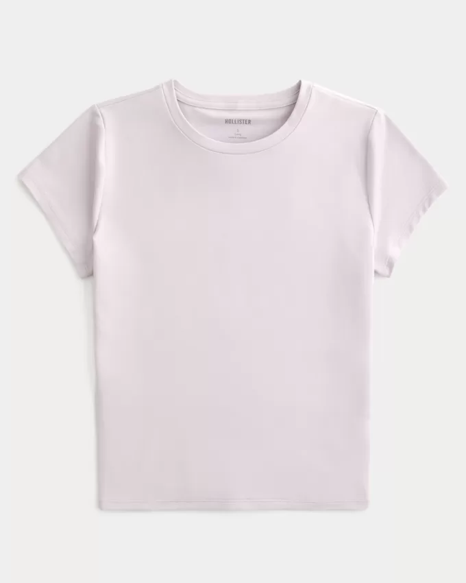 Seamless Fabric Longline Crew Baby Tee,Seamless Fabric Longline Crew Baby Tee Seamless Fabric Longline Crew Baby Tee,Seamless Fabric Longline Crew Baby Tee