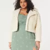 Sherpa-Lined Faux Suede Crop Biker Jacket,Sherpa-Lined Faux Suede Crop Biker Jacket Sherpa-Lined Faux Suede Crop Biker Jacket,Sherpa-Lined Faux Suede Crop Biker Jacket