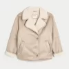 Sherpa-Lined Faux Suede Jacket,Sherpa-Lined Faux Suede Jacket Sherpa-Lined Faux Suede Jacket,Sherpa-Lined Faux Suede Jacket