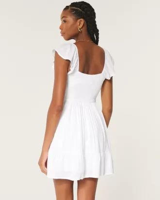 Short-Sleeve Cinch Bust Skort Dress,Short-Sleeve Cinch Bust Skort Dress Short-Sleeve Cinch Bust Skort Dress,Short-Sleeve Cinch Bust Skort Dress
