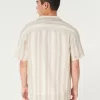 Short-Sleeve Crochet-Style Shirt,Short-Sleeve Crochet-Style Shirt Short-Sleeve Crochet-Style Shirt,Short-Sleeve Crochet-Style Shirt