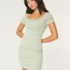 Short-Sleeve Crochet-Style Twist Back Mini Dress,Short-Sleeve Crochet-Style Twist Back Mini Dress Short-Sleeve Crochet-Style Twist Back Mini Dress,Short-Sleeve Crochet-Style Twist Back Mini Dress