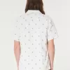 Short-Sleeve Embroidered Pattern Shirt,Short-Sleeve Embroidered Pattern Shirt Short-Sleeve Embroidered Pattern Shirt,Short-Sleeve Embroidered Pattern Shirt