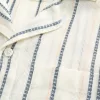 Short-Sleeve Textural Stripe Shirt,Short-Sleeve Textural Stripe Shirt Short-Sleeve Textural Stripe Shirt,Short-Sleeve Textural Stripe Shirt