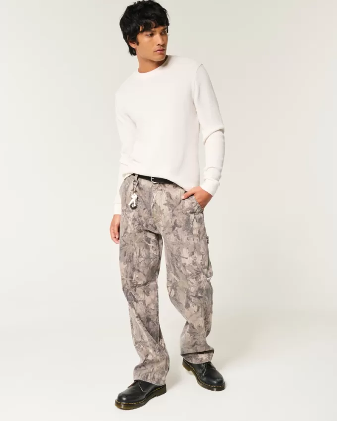 Shrunken Long-Sleeve Waffle Crew T-Shirt,Shrunken Long-Sleeve Waffle Crew T-Shirt Shrunken Long-Sleeve Waffle Crew T-Shirt,Shrunken Long-Sleeve Waffle Crew T-Shirt