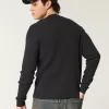 Shrunken Long-Sleeve Waffle Crew T-Shirt,Shrunken Long-Sleeve Waffle Crew T-Shirt Shrunken Long-Sleeve Waffle Crew T-Shirt,Shrunken Long-Sleeve Waffle Crew T-Shirt