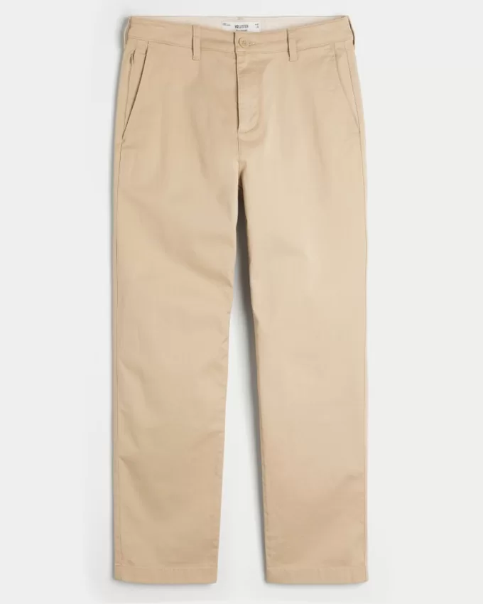 Slim Straight Chino Pants,Slim Straight Chino Pants