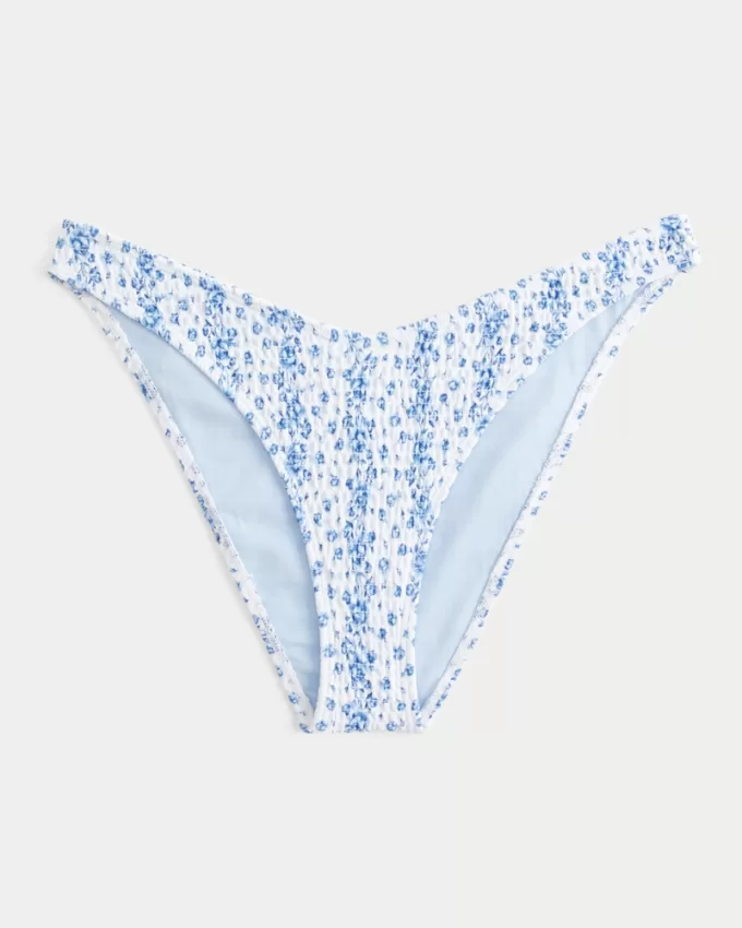 Smocked High-Leg Cheeky Bikini Bottom,Smocked High-Leg Cheeky Bikini Bottom Smocked High-Leg Cheeky Bikini Bottom,Smocked High-Leg Cheeky Bikini Bottom