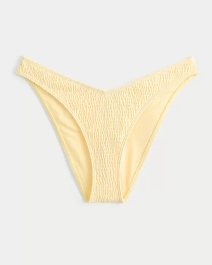 Smocked High-Leg Cheeky Bikini Bottom,Smocked High-Leg Cheeky Bikini Bottom Smocked High-Leg Cheeky Bikini Bottom,Smocked High-Leg Cheeky Bikini Bottom