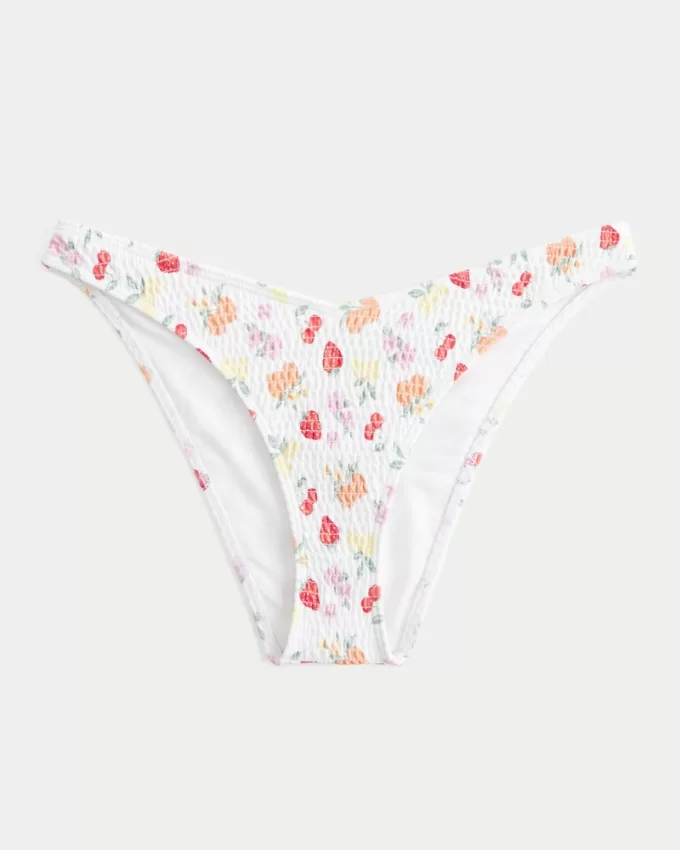 Smocked High-Leg Cheeky Bikini Bottom,Smocked High-Leg Cheeky Bikini Bottom Smocked High-Leg Cheeky Bikini Bottom,Smocked High-Leg Cheeky Bikini Bottom
