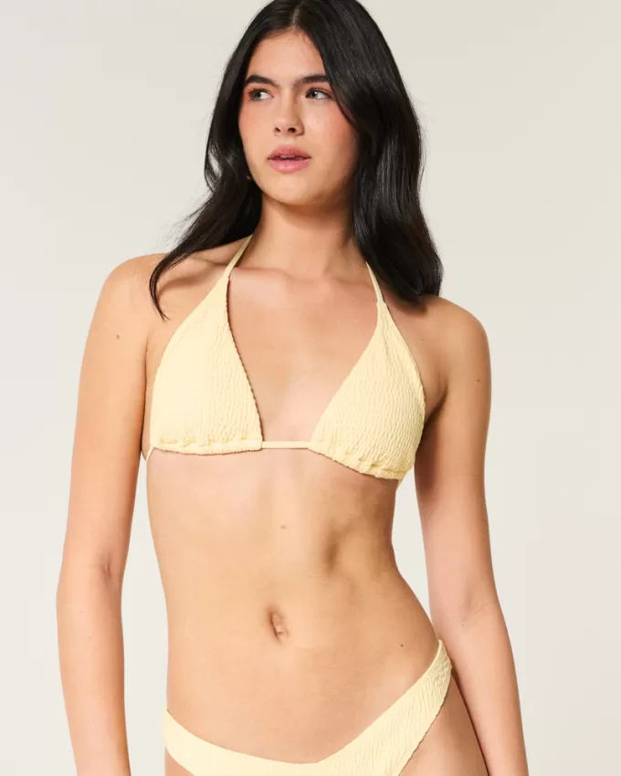 Smocked Multi-Way Triangle Bikini Top,Smocked Multi-Way Triangle Bikini Top Smocked Multi-Way Triangle Bikini Top,Smocked Multi-Way Triangle Bikini Top