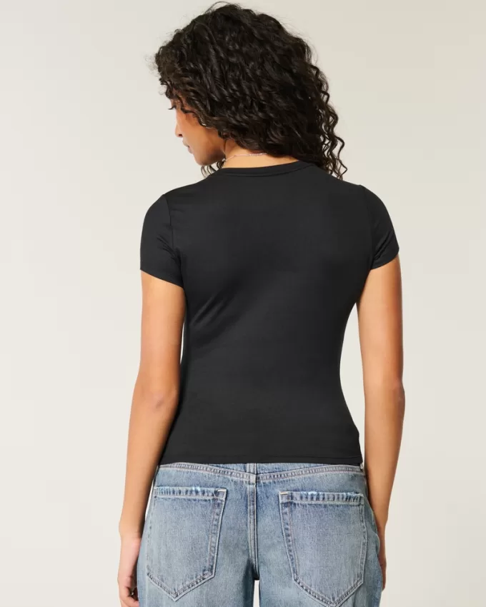 Soft Stretch Seamless Fabric Longline Baby Tee,Soft Stretch Seamless Fabric Longline Baby Tee Soft Stretch Seamless Fabric Longline Baby Tee,Soft Stretch Seamless Fabric Longline Baby Tee