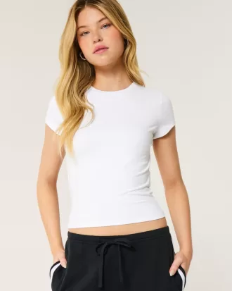 Soft Stretch Seamless Fabric Longline Baby Tee,Soft Stretch Seamless Fabric Longline Baby Tee Soft Stretch Seamless Fabric Longline Baby Tee,Soft Stretch Seamless Fabric Longline Baby Tee