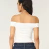 Soft Stretch Seamless Fabric Ruched Off-the-Shoulder Top,Soft Stretch Seamless Fabric Ruched Off-the-Shoulder Top Soft Stretch Seamless Fabric Ruched Off-the-Shoulder Top,Soft Stretch Seamless Fabric Ruched Off-the-Shoulder Top