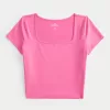 Soft Stretch Seamless Fabric Square Neck Baby Tee,Soft Stretch Seamless Fabric Square Neck Baby Tee Soft Stretch Seamless Fabric Square Neck Baby Tee,Soft Stretch Seamless Fabric Square Neck Baby Tee
