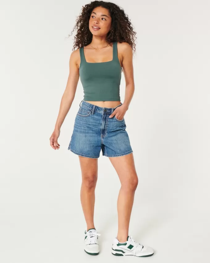 Soft Stretch Seamless Fabric Square-Neck Tank,Soft Stretch Seamless Fabric Square-Neck Tank Soft Stretch Seamless Fabric Square-Neck Tank,Soft Stretch Seamless Fabric Square-Neck Tank