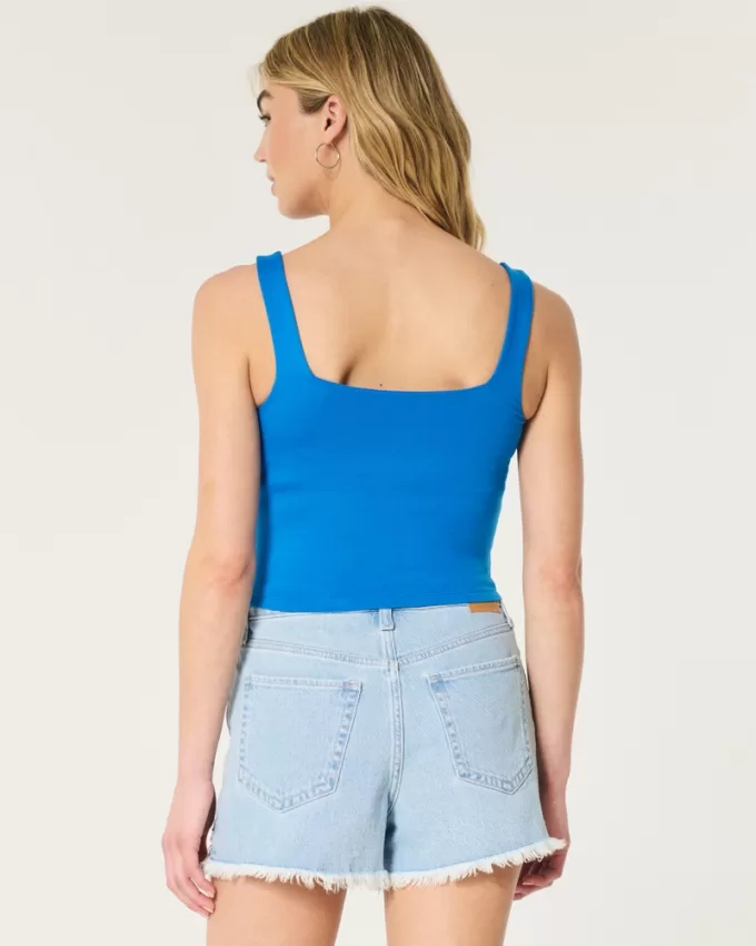 Soft Stretch Seamless Fabric Square-Neck Tank,Soft Stretch Seamless Fabric Square-Neck Tank Soft Stretch Seamless Fabric Square-Neck Tank,Soft Stretch Seamless Fabric Square-Neck Tank