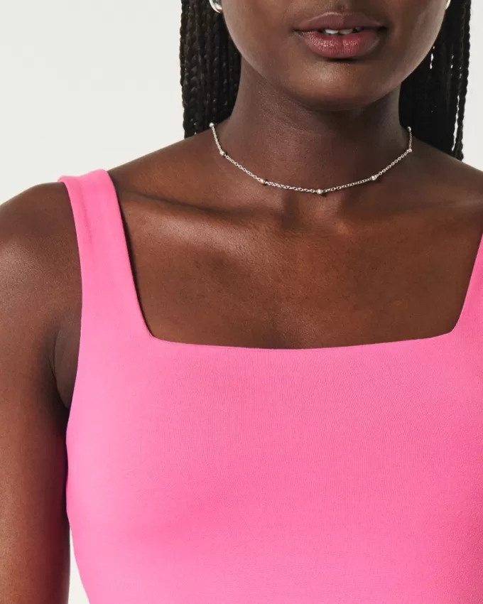 Soft Stretch Seamless Fabric Square-Neck Tank,Soft Stretch Seamless Fabric Square-Neck Tank Soft Stretch Seamless Fabric Square-Neck Tank,Soft Stretch Seamless Fabric Square-Neck Tank