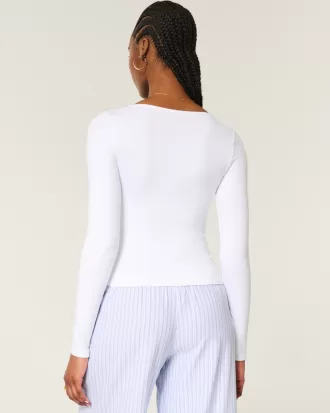 Soft Stretch Seamless Fabric Square-Neck Top,Soft Stretch Seamless Fabric Square-Neck Top Soft Stretch Seamless Fabric Square-Neck Top,Soft Stretch Seamless Fabric Square-Neck Top