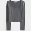 Soft Stretch Seamless Fabric Square-Neck Top,Soft Stretch Seamless Fabric Square-Neck Top Soft Stretch Seamless Fabric Square-Neck Top,Soft Stretch Seamless Fabric Square-Neck Top