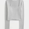 Soft Stretch Seamless Fabric Square-Neck Top,Soft Stretch Seamless Fabric Square-Neck Top Soft Stretch Seamless Fabric Square-Neck Top,Soft Stretch Seamless Fabric Square-Neck Top