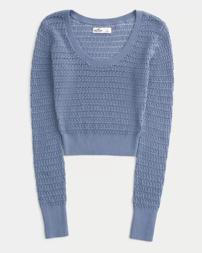 Stitchy Scoop Sweater,Stitchy Scoop Sweater Stitchy Scoop Sweater,Stitchy Scoop Sweater