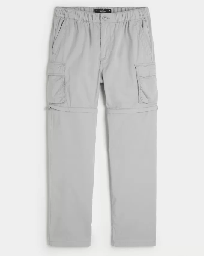 Straight Zip-Off Cargo Pants,Straight Zip-Off Cargo Pants Straight Zip-Off Cargo Pants,Straight Zip-Off Cargo Pants