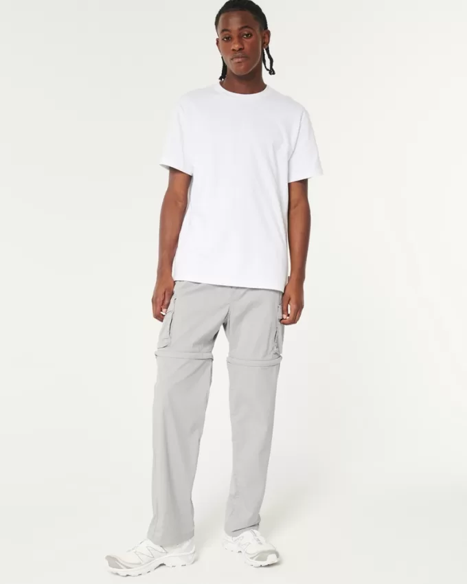 Straight Zip-Off Cargo Pants,Straight Zip-Off Cargo Pants Straight Zip-Off Cargo Pants,Straight Zip-Off Cargo Pants