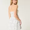 Strapless Crochet-Style Mix Mini Dress,Strapless Crochet-Style Mix Mini Dress Strapless Crochet-Style Mix Mini Dress,Strapless Crochet-Style Mix Mini Dress