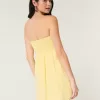 Strapless Crochet-Style Mix Mini Dress,Strapless Crochet-Style Mix Mini Dress Strapless Crochet-Style Mix Mini Dress,Strapless Crochet-Style Mix Mini Dress