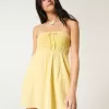 Strapless Crochet-Style Mix Mini Dress,Strapless Crochet-Style Mix Mini Dress Strapless Crochet-Style Mix Mini Dress,Strapless Crochet-Style Mix Mini Dress