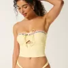 Strapless Embroidered Tankini,Strapless Embroidered Tankini Strapless Embroidered Tankini,Strapless Embroidered Tankini