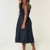 Strapless Linen-Blend Midi Dress,Strapless Linen-Blend Midi Dress Strapless Linen-Blend Midi Dress,Strapless Linen-Blend Midi Dress