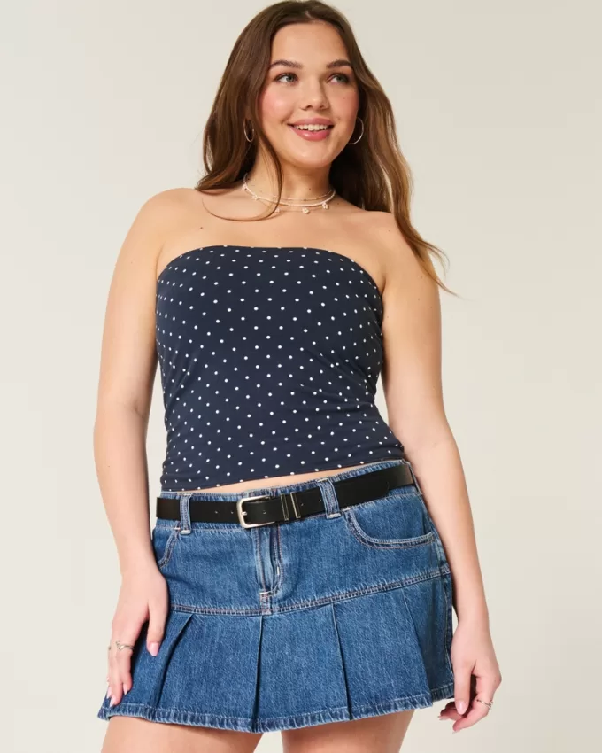 Strapless Reversible Foldover Tube Top,Strapless Reversible Foldover Tube Top Strapless Reversible Foldover Tube Top,Strapless Reversible Foldover Tube Top