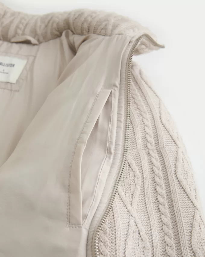 Sweater-Knit Mini Puffer Jacket,Sweater-Knit Mini Puffer Jacket Sweater-Knit Mini Puffer Jacket,Sweater-Knit Mini Puffer Jacket