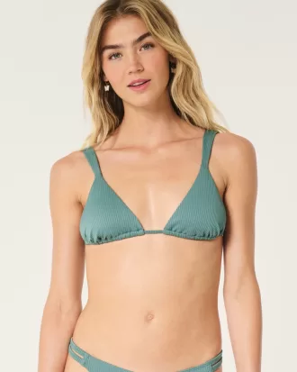 Tapered Ribbed Triangle Bikini Top,Tapered Ribbed Triangle Bikini Top Tapered Ribbed Triangle Bikini Top,Tapered Ribbed Triangle Bikini Top