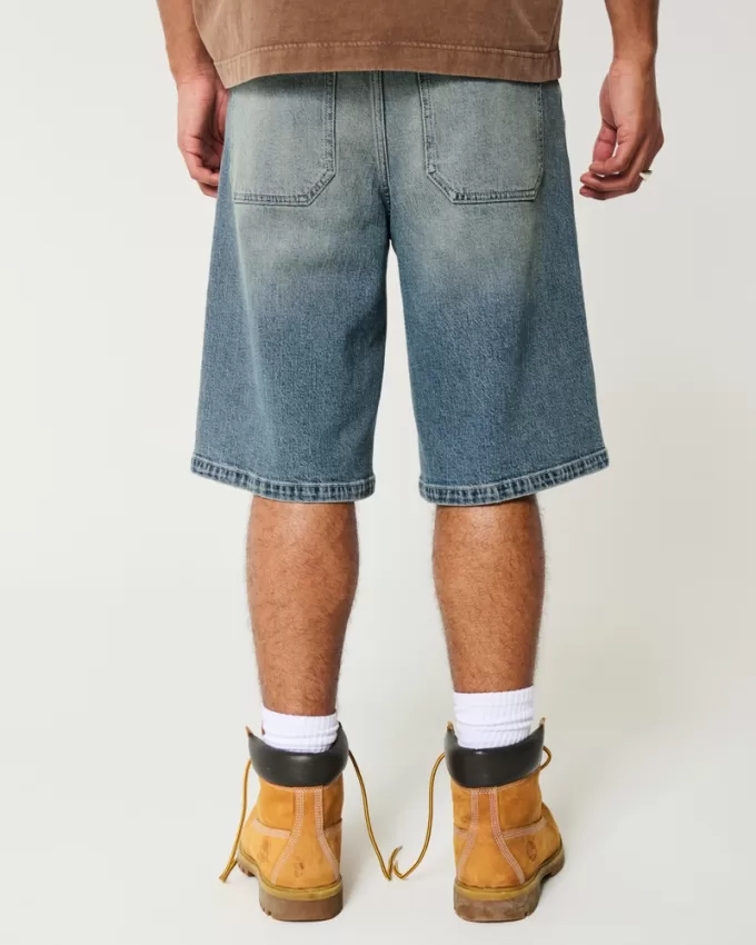 Taz Graphic Medium Wash Super Baggy Denim Shorts,Taz Graphic Medium Wash Super Baggy Denim Shorts Taz Graphic Medium Wash Super Baggy Denim Shorts,Taz Graphic Medium Wash Super Baggy Denim Shorts
