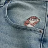 Taz Graphic Medium Wash Super Baggy Denim Shorts,Taz Graphic Medium Wash Super Baggy Denim Shorts Taz Graphic Medium Wash Super Baggy Denim Shorts,Taz Graphic Medium Wash Super Baggy Denim Shorts