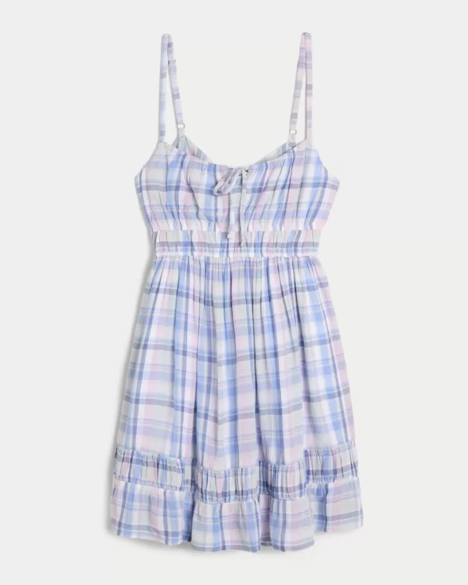 Tie Back Mini Skort Dress,Tie Back Mini Skort Dress Tie Back Mini Skort Dress,Tie Back Mini Skort Dress