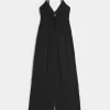Tie-Front Jumpsuit,Tie-Front Jumpsuit Tie-Front Jumpsuit,Tie-Front Jumpsuit