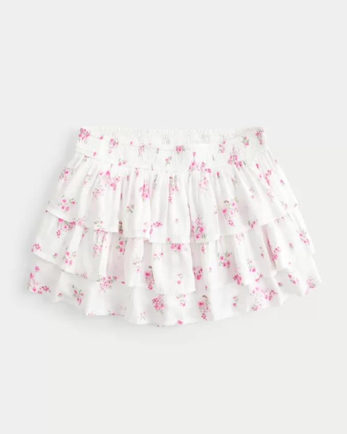 Tiered Mini Skort,Tiered Mini Skort Tiered Mini Skort,Tiered Mini Skort