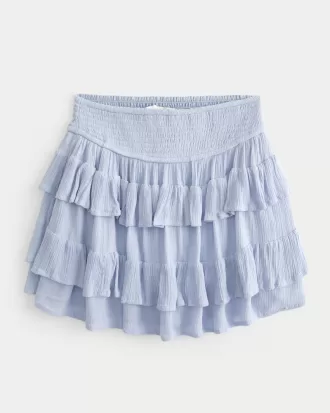 Tiered Mini Skort,Tiered Mini Skort