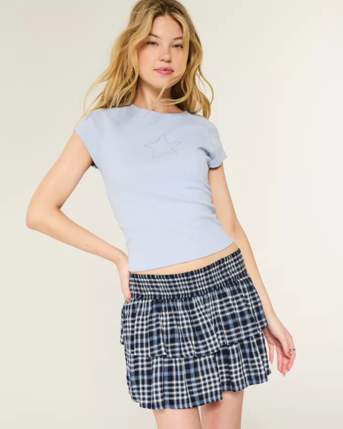 Tiered Mini Skort,Tiered Mini Skort Tiered Mini Skort,Tiered Mini Skort