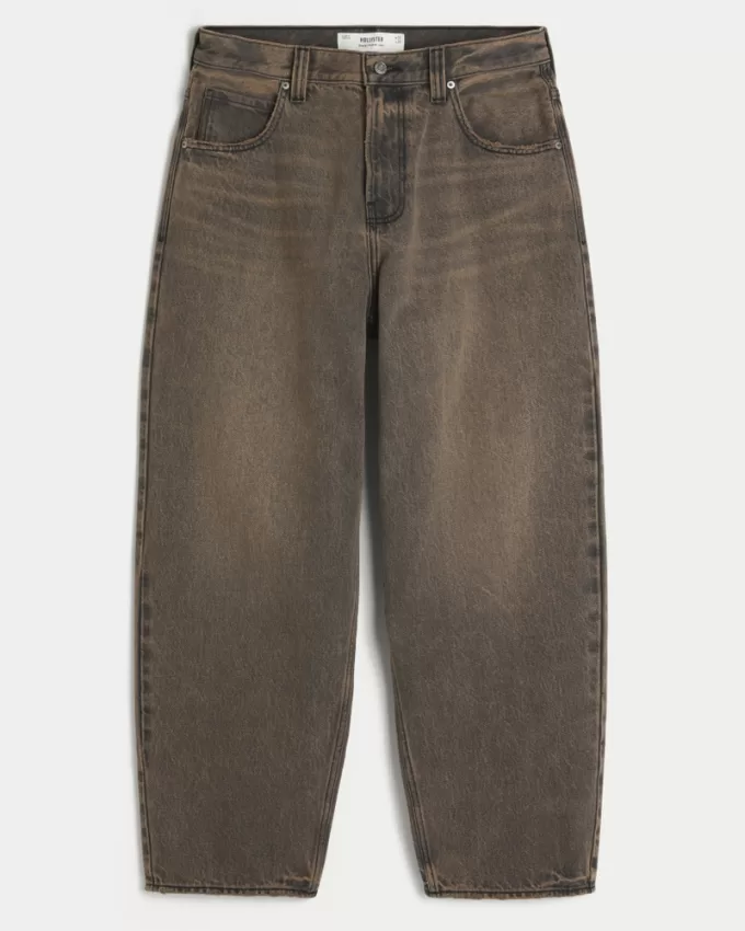 Tinted Black Baggy Skater Jeans,Tinted Black Baggy Skater Jeans