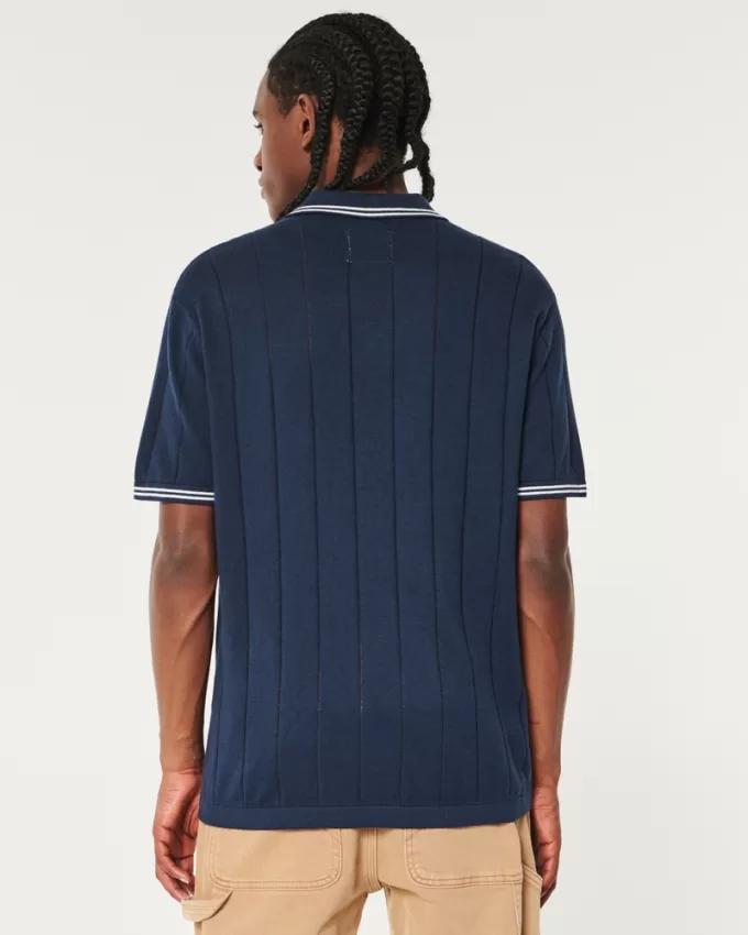 Tipped Sweater Polo,Tipped Sweater Polo Tipped Sweater Polo,Tipped Sweater Polo