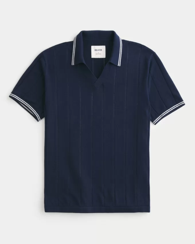 Tipped Sweater Polo,Tipped Sweater Polo Tipped Sweater Polo,Tipped Sweater Polo