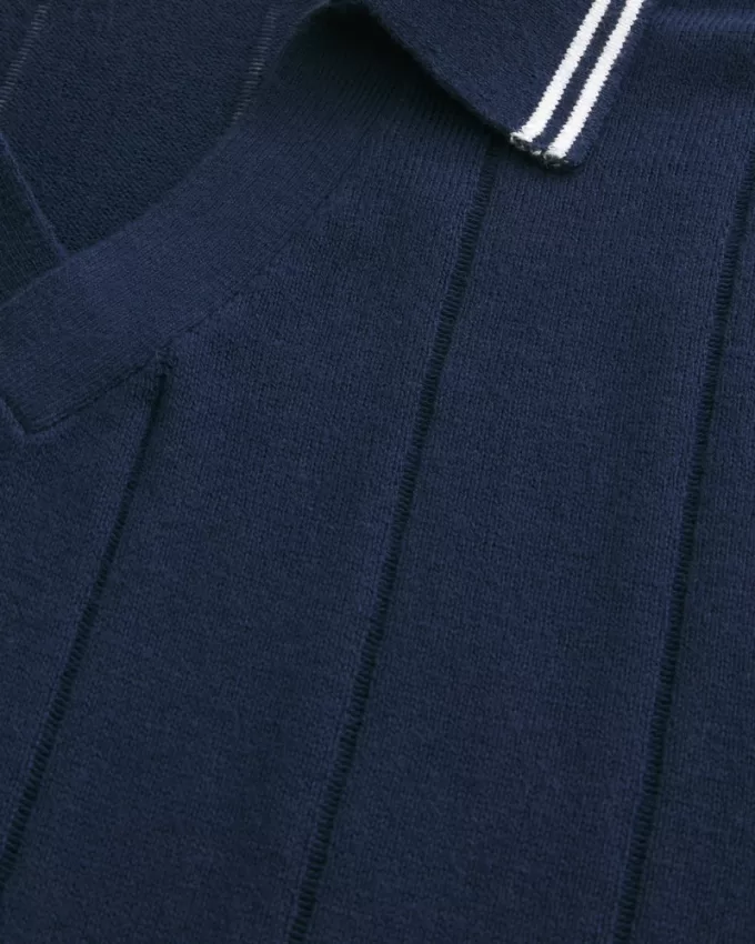 Tipped Sweater Polo,Tipped Sweater Polo Tipped Sweater Polo,Tipped Sweater Polo